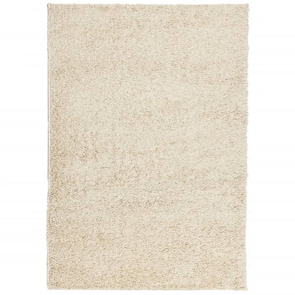 Teppich Shaggy Hochflor Modern Golden 160x230 cm