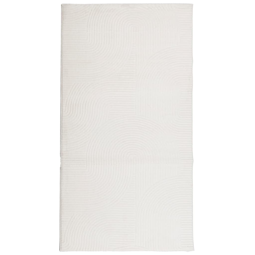 Teppich IZA Kurzflor Skandinavischer Look Creme 80x150 cm