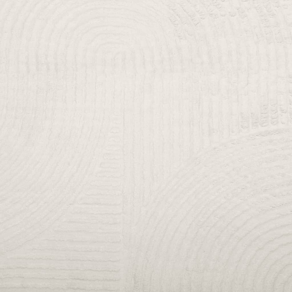 Teppich IZA Kurzflor Skandinavischer Look Creme 240x340 cm