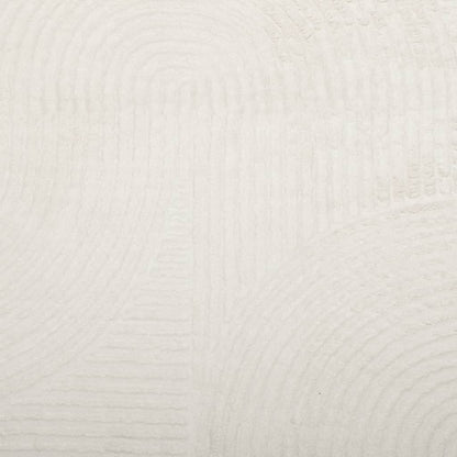 Teppich IZA Kurzflor Skandinavischer Look Creme Ø 100 cm