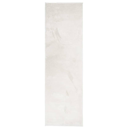 Teppich OVIEDO Kurzflor Beige 80x250 cm