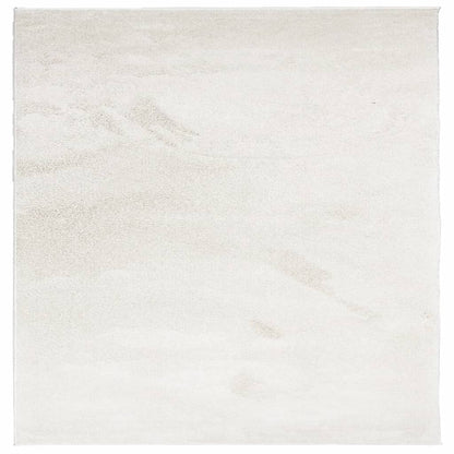 Teppich OVIEDO Kurzflor Beige 200x200 cm