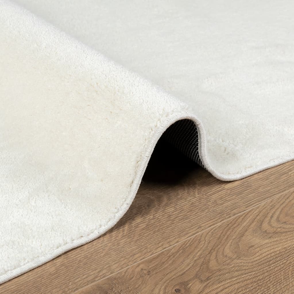 Teppich OVIEDO Kurzflor Creme 60x110 cm