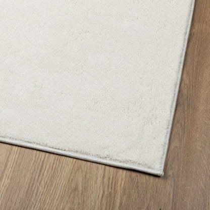 Teppich OVIEDO Kurzflor Creme 80x150 cm