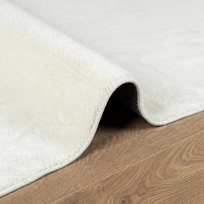 Teppich OVIEDO Kurzflor Creme 80x200 cm