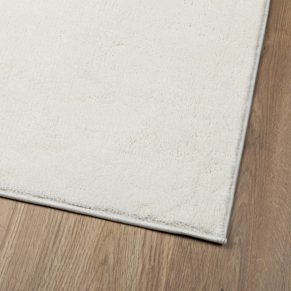 Teppich OVIEDO Kurzflor Creme 140x200 cm