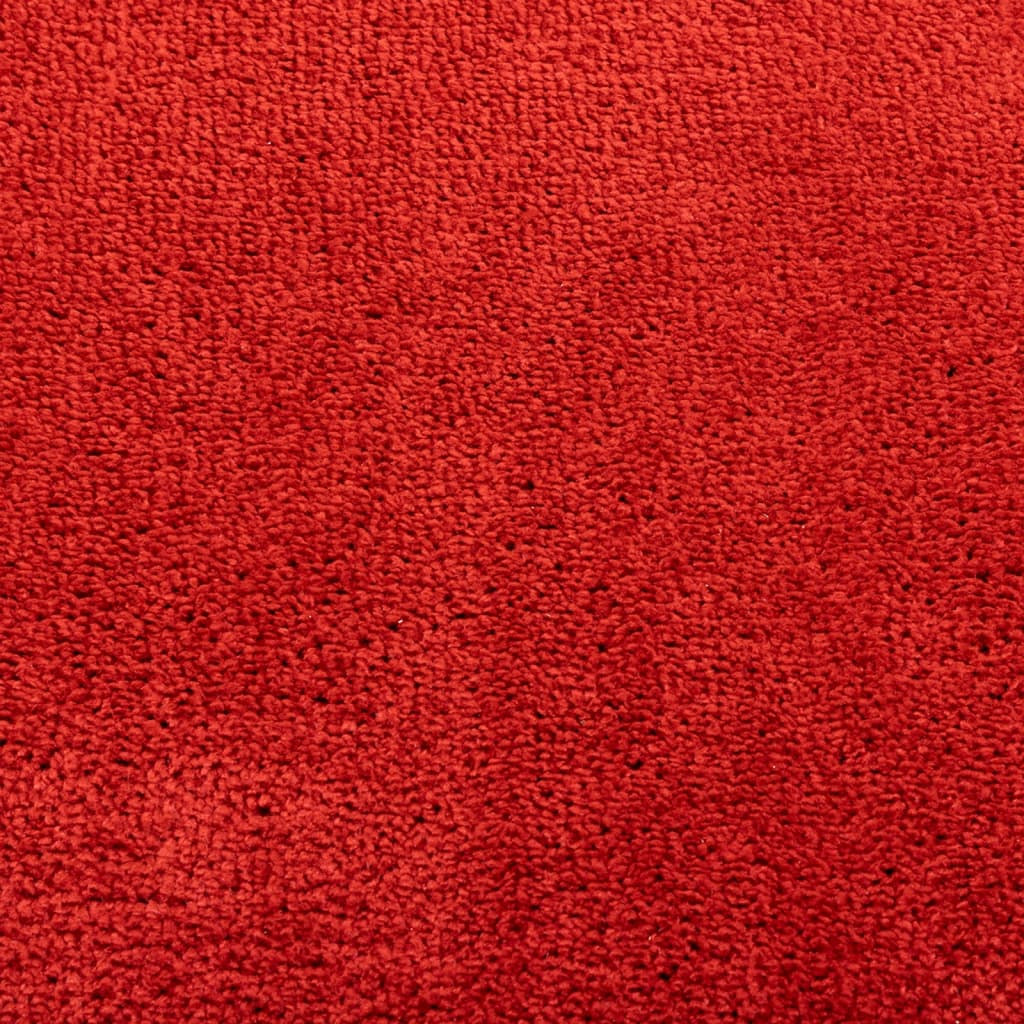 Teppich OVIEDO Kurzflor Rot 60x110 cm