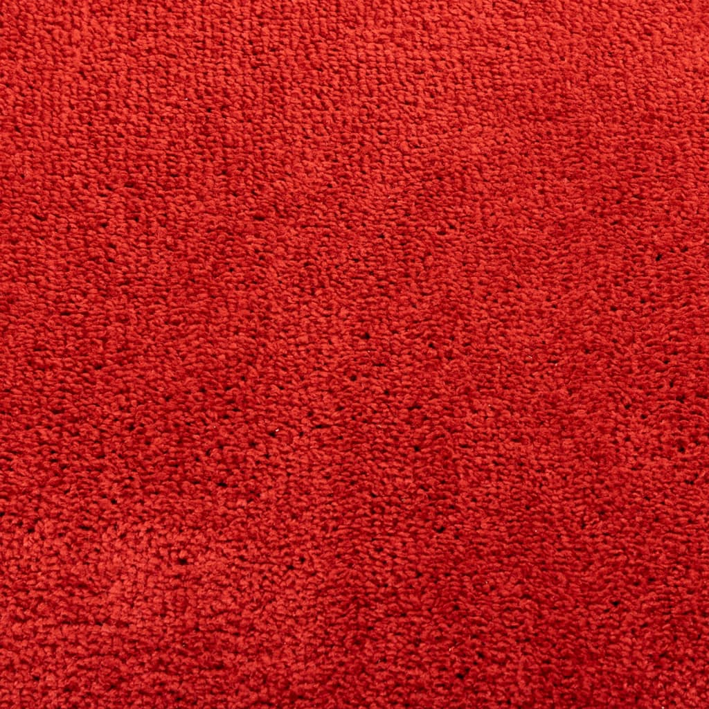 Teppich OVIEDO Kurzflor Rot 80x150 cm