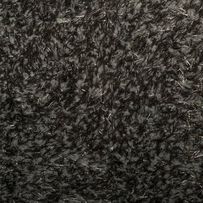 Teppich ISTAN Hochflor Glänzend Anthrazit 100x200 cm