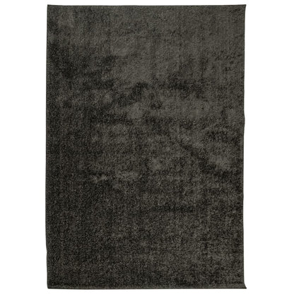 Tappeto ISTAN, pelo alto, antracite lucido, 120x170 cm
