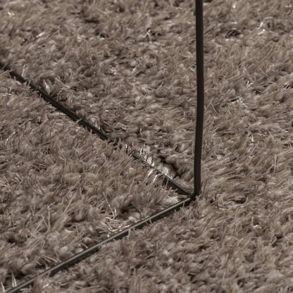 Teppich ISTAN Hochflor Glänzend Grau 100x200 cm