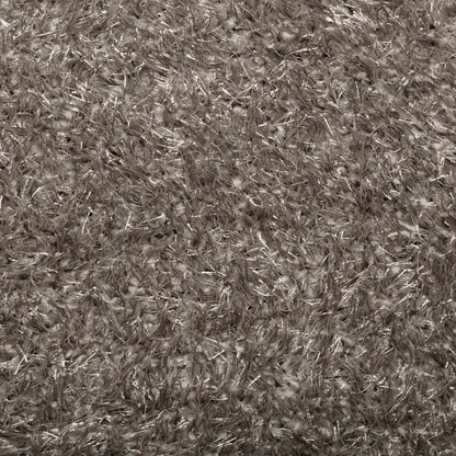 Tappeto ISTAN, pelo alto, grigio lucido, 120x170 cm