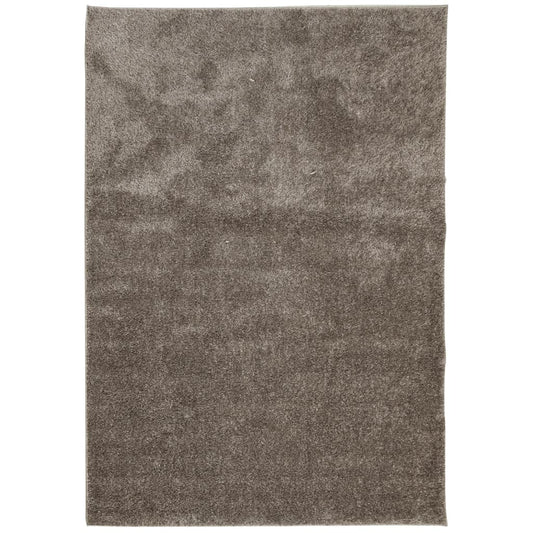 Tappeto ISTAN, pelo alto, grigio lucido, 160x230 cm