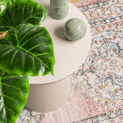 Teppich ARBIZU Indoor und Outdoor Vintage-Design 80x150cm