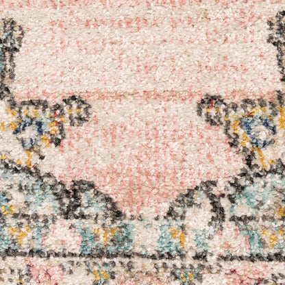 Teppich ARBIZU Indoor und Outdoor Vintage-Design 80x250 cm