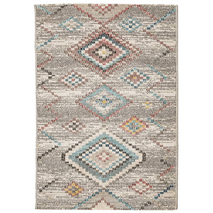 Teppich ARBIZU Indoor und Outdoor Vintage-Design 140x200 cm