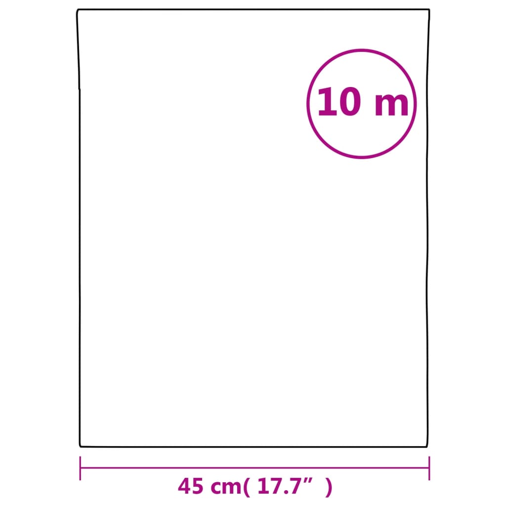 Fensterfolie Matt Transparent 45x1000 cm PVC