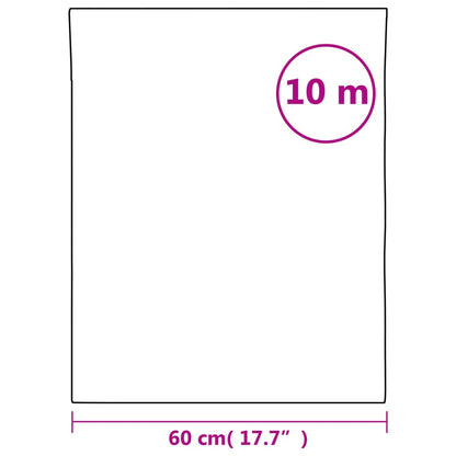 Fensterfolie Matt Transparent 60x1000 cm PVC