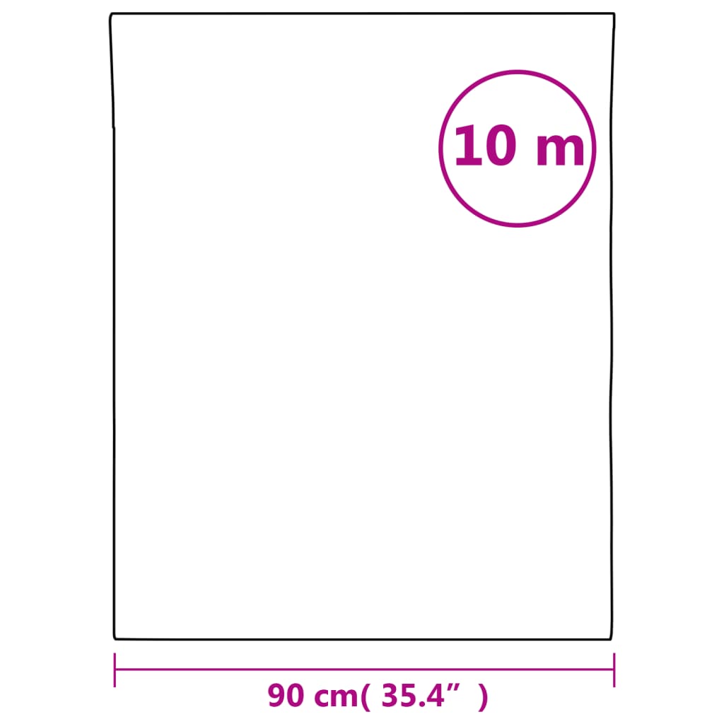 Fensterfolie Matt Weiß 90x1000 cm PVC