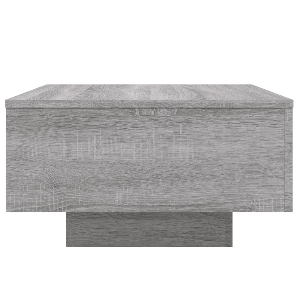 Couchtisch Grau Sonoma 55x55x31 cm Holzwerkstoff