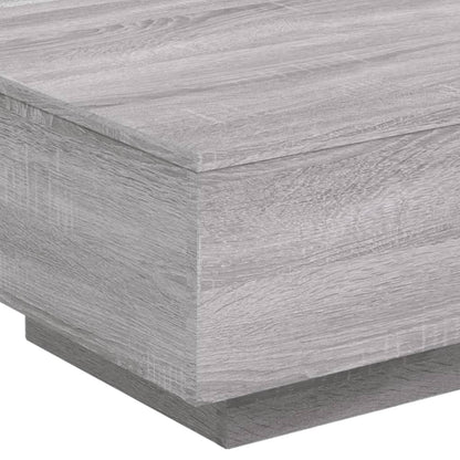 Couchtisch Grau Sonoma 55x55x31 cm Holzwerkstoff