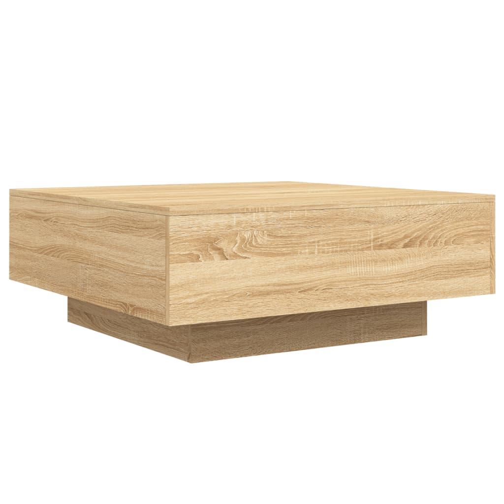 Couchtisch Sonoma-Eiche 80x80x31 cm Holzwerkstoff