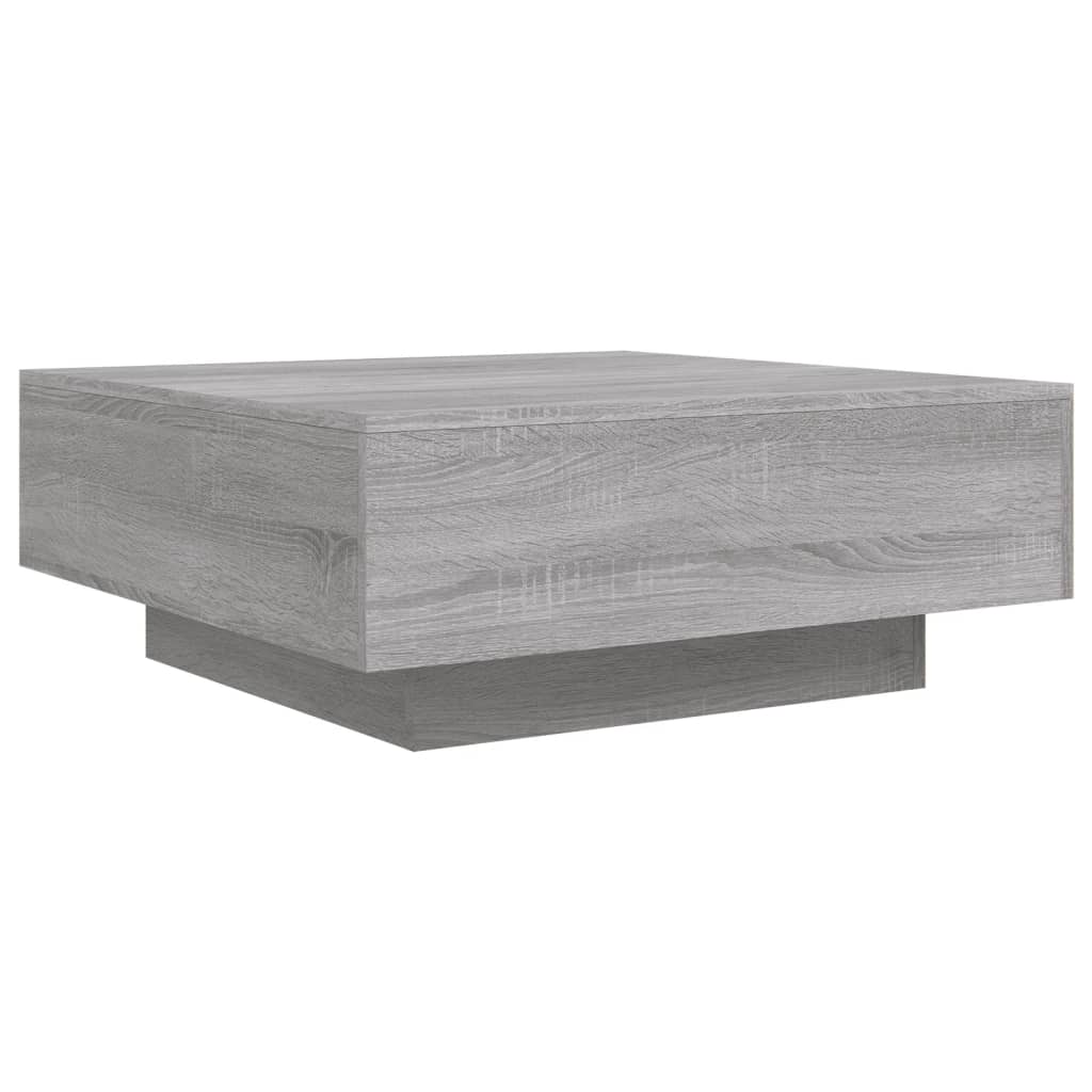 Couchtisch Grau Sonoma 80x80x31 cm Holzwerkstoff