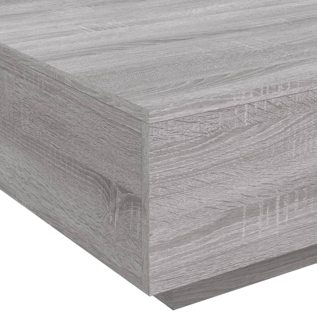 Couchtisch Grau Sonoma 80x80x31 cm Holzwerkstoff