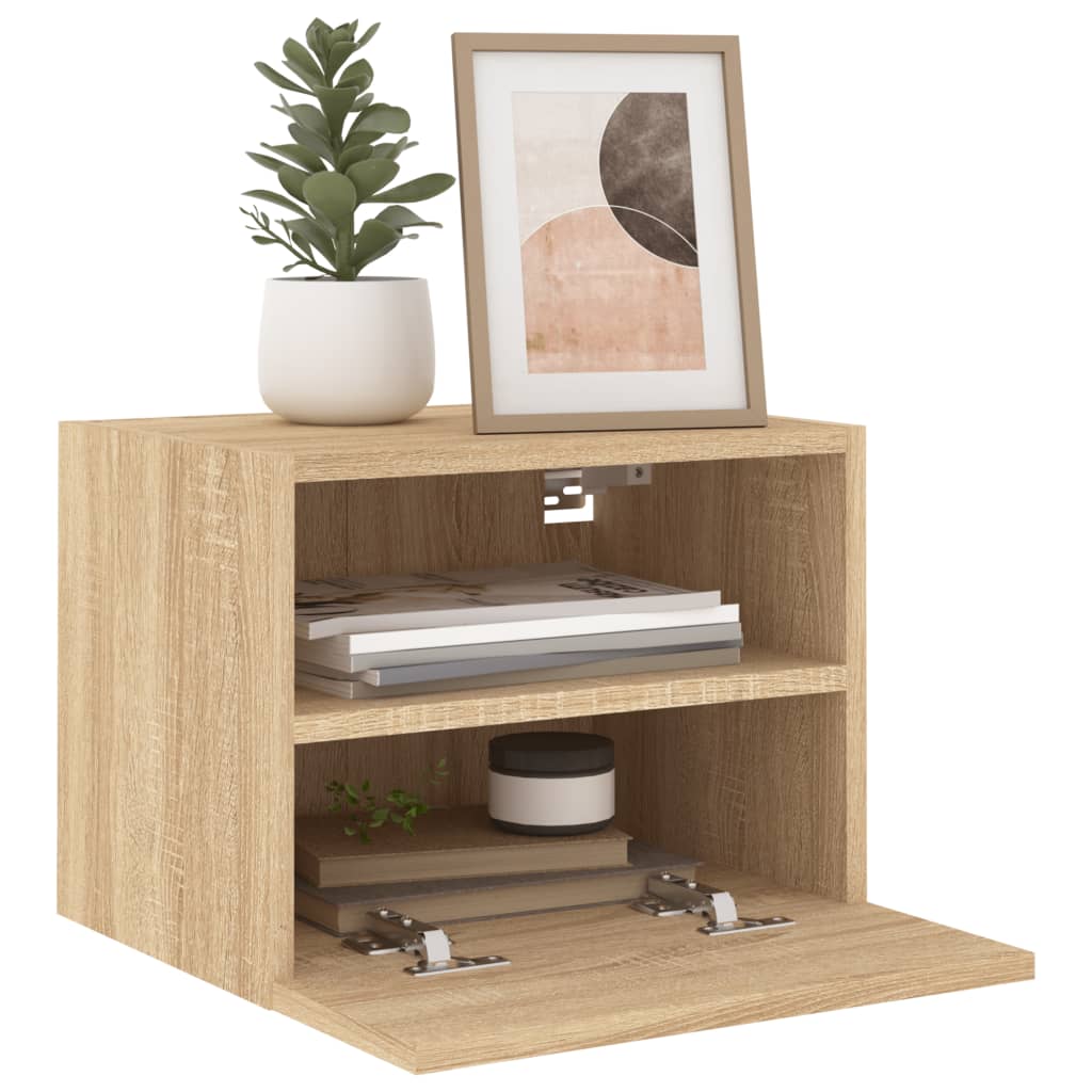 TV-Wandschrank Sonoma-Eiche 40x30x30 cm Holzwerkstoff