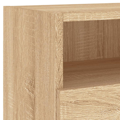 TV-Wandschrank Sonoma-Eiche 80x30x30 cm Holzwerkstoff