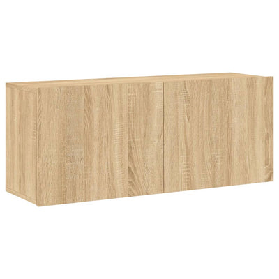 TV-Wandschrank Sonoma-Eiche 100x30x41 cm