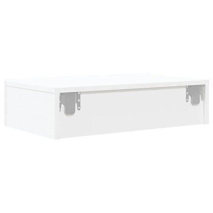 TV-Schrank mit LED-Leuchten Weiß 60x35x15,5 cm