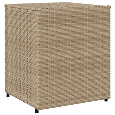 Gartenschrank Beige 55x59x69 cm Poly Rattan