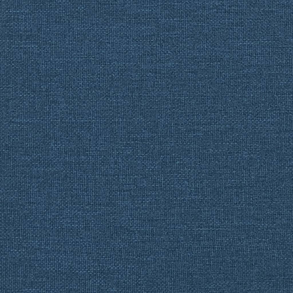 Kopfteil-Kissen Blau 80 cm Stoff