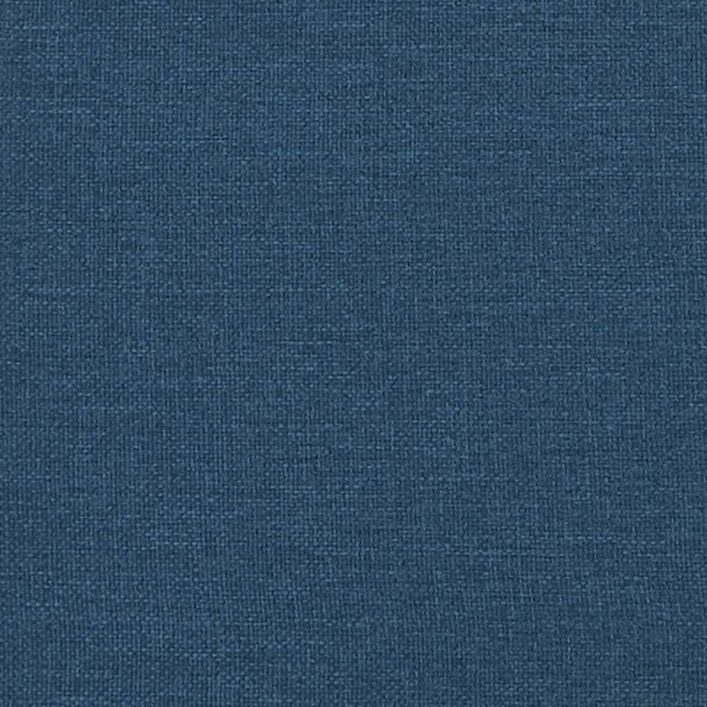 Kopfteil-Kissen Blau 180 cm Stoff