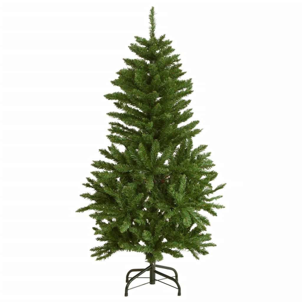 Künstlicher Weihnachtsbaum Klappbar 150 LEDs & Kugeln 150 cm