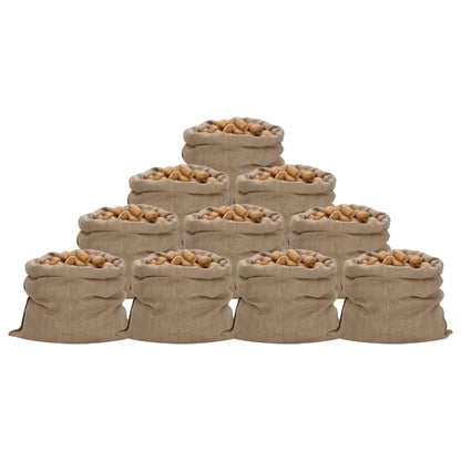 Jutesäcke 10 Stück 100 x 110 cm 100 % Jute 340 g/m²