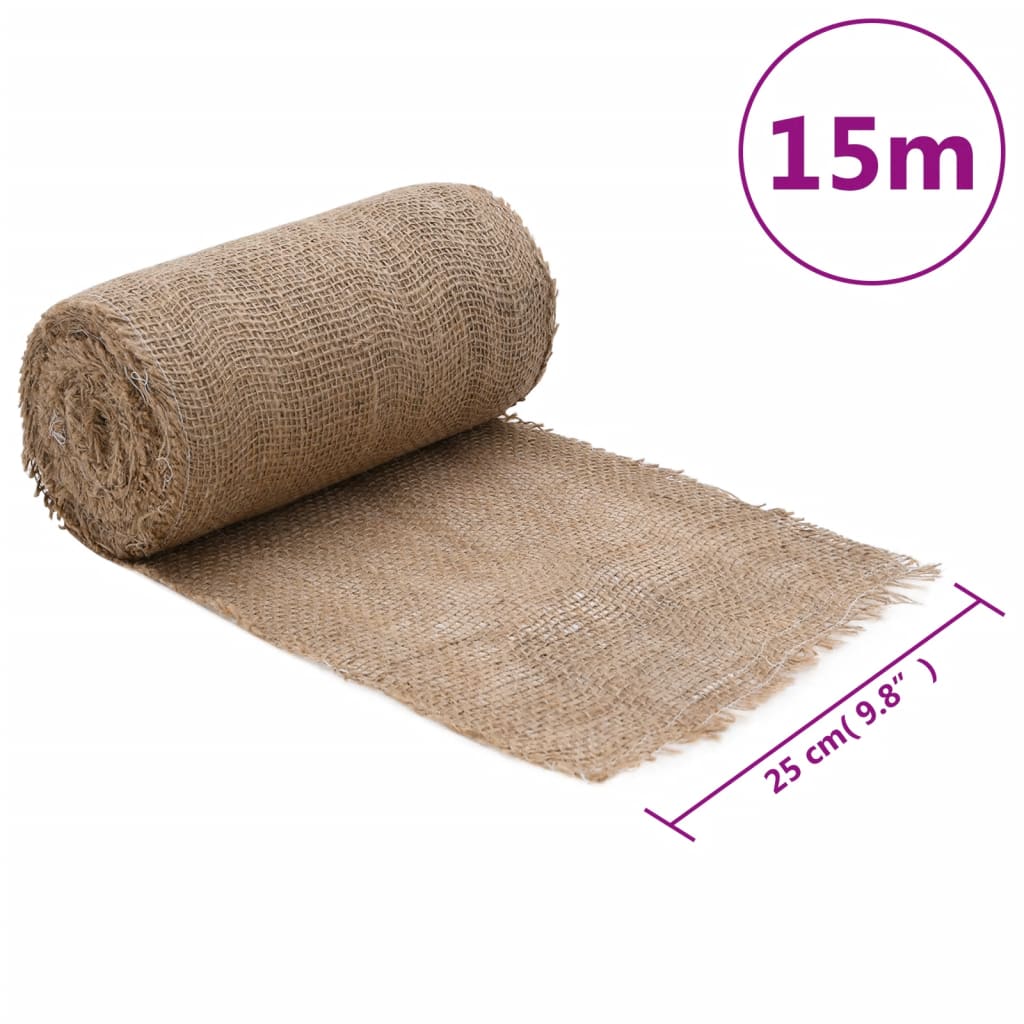 Jutegewebe 0,25x15 m 100% Jute 200 g/m²