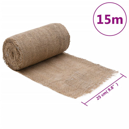 Jutegewebe 0,25x15 m 100% Jute 200 g/m²