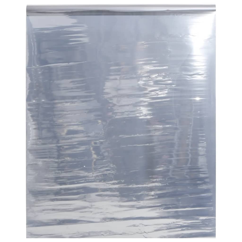 Sonnenschutzfolie Statisch Reflektierend Silbern 45x500 cm PVC