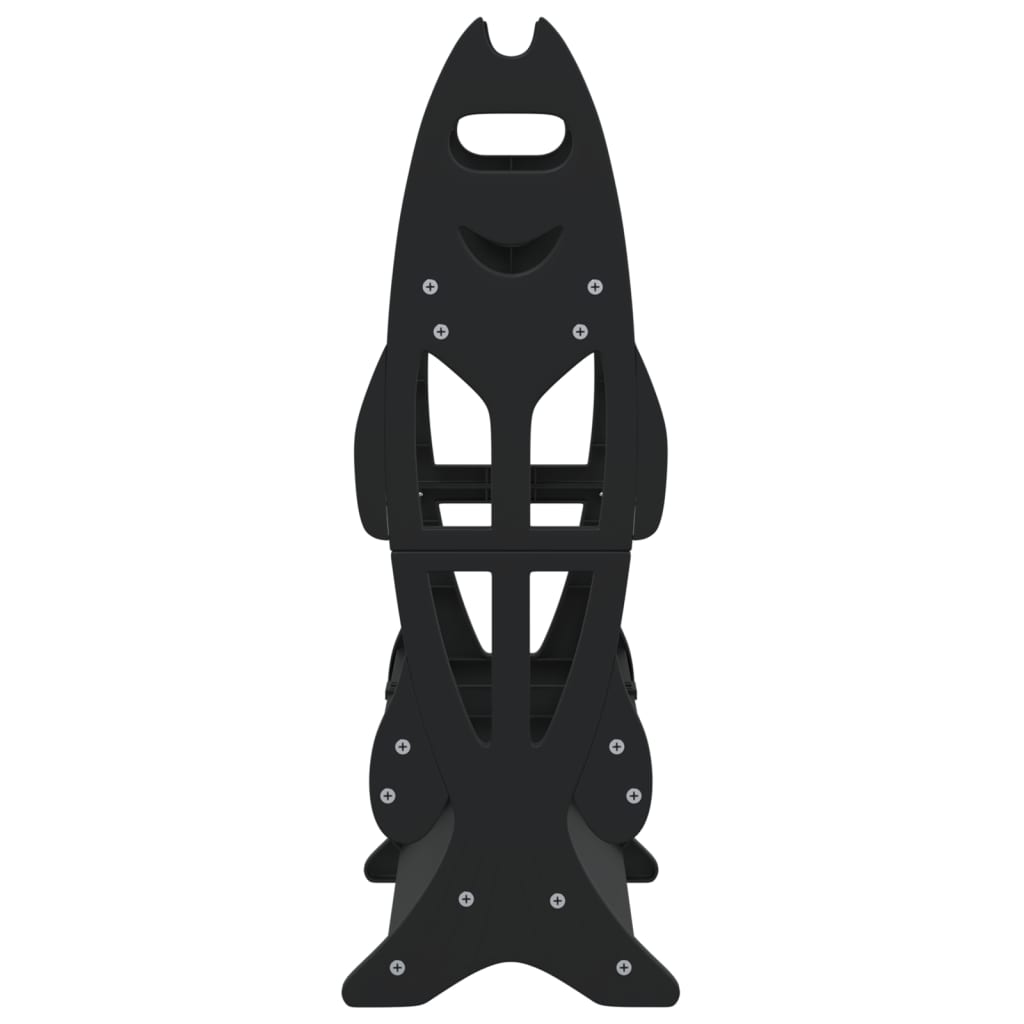 Rutenständer für 16 Angelruten Schwarz