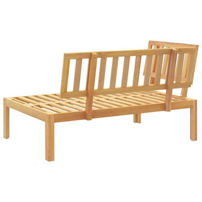 Garten-Ecksofa aus Paletten Massivholz Akazie