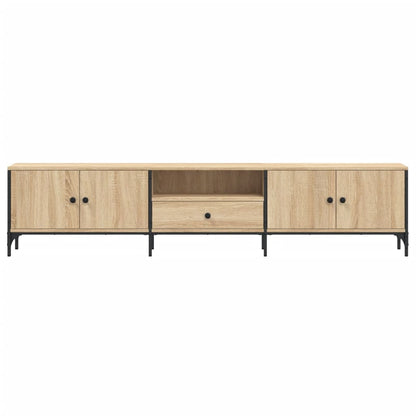 TV-Schrank mit Schublade Sonoma-Eiche 200x25x44cm Holzwerkstoff