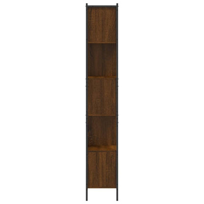 Bücherregal Braun Eichen-Optik 72x28x172 cm Holzwerkstoff