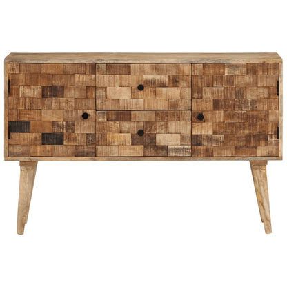 Sideboard 110x30x70 cm Massivholz Mango