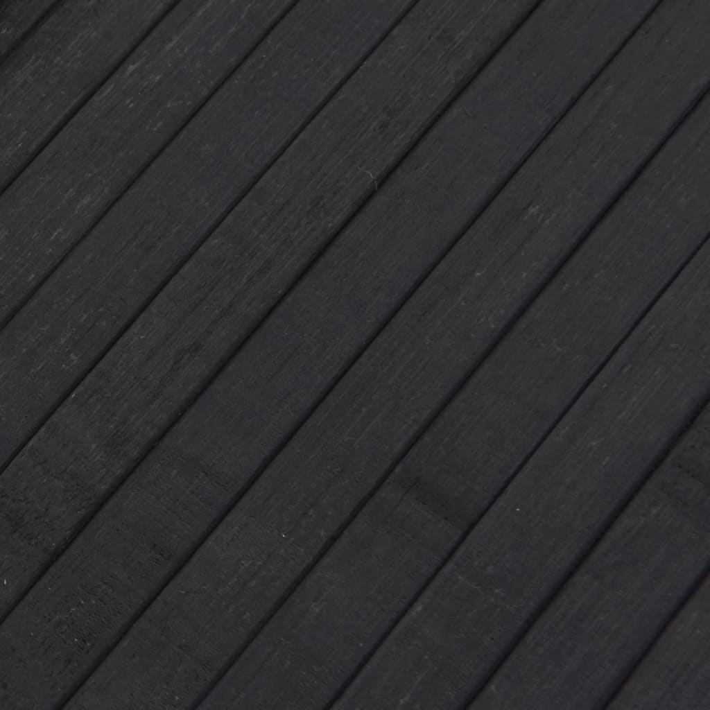 Tappeto rettangolare, grigio, 80x300 cm, bambù