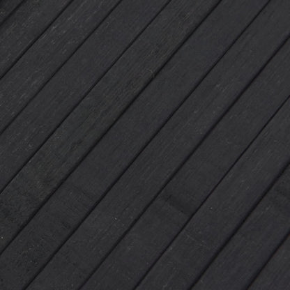 Tappeto rettangolare, grigio, 80x300 cm, bambù