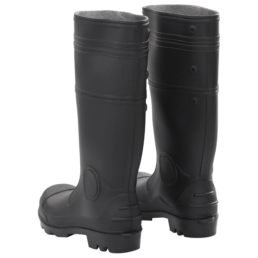 Gummistiefel Schwarz Größe 39 PVC