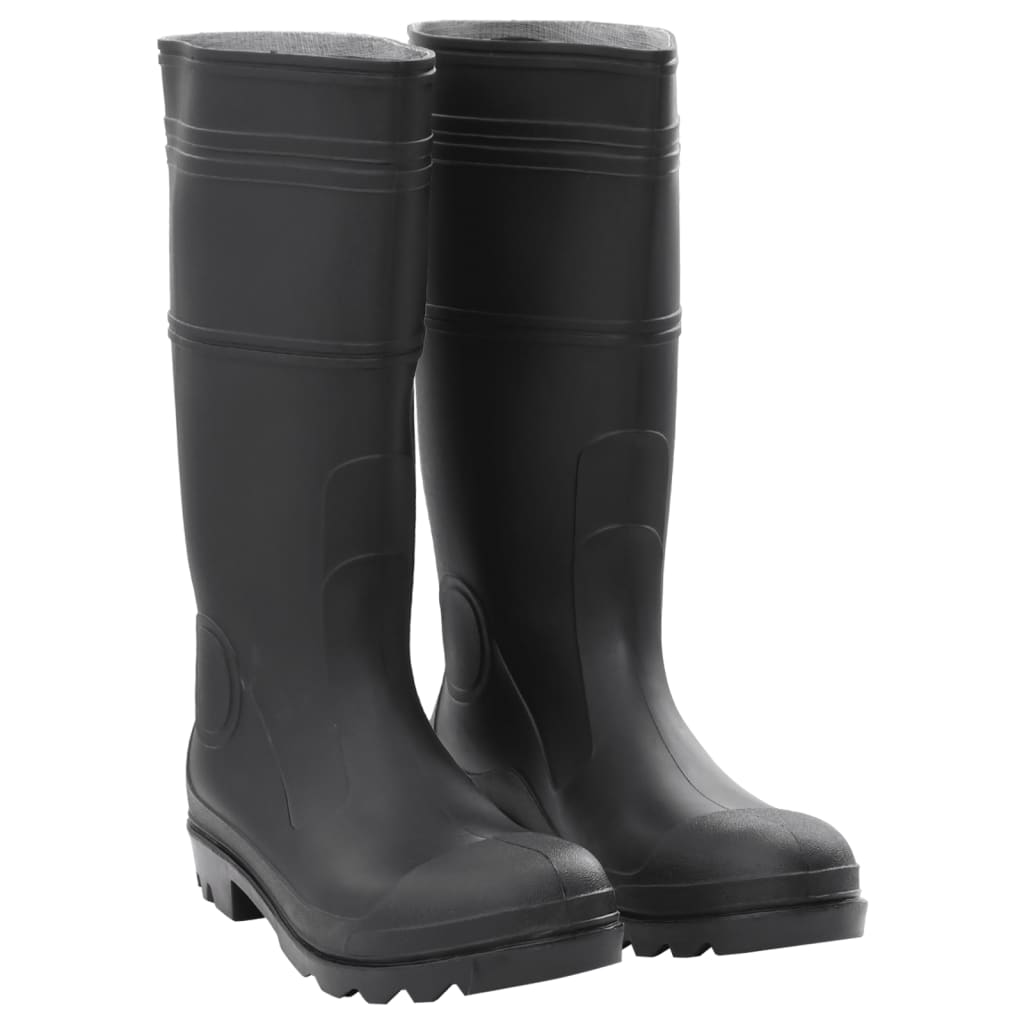 Gummistiefel Schwarz Größe 44 PVC