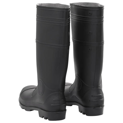 Gummistiefel Schwarz Größe 45 PVC